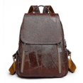 thumbnail image 1 of 2023 Nuevas mochilas para mujer, mochila sencilla de cuero sintético, mochila de gran capacidad para mujer, mochila impermeable de alta calidad para mujer, 1 of 5