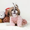 thumbnail image 3 of Pet Clothes,Autumn Winter Polyester Pink Dog Warm Coat Dog Polyester Clothes Dependable Performance, 3 of 10