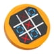 thumbnail image 1 of Consola de juegos portátil TAC Toe Bolt, juego de rompecabezas, juego familiar, aprendizaje temprano, cerebro naranja, 1 of 9