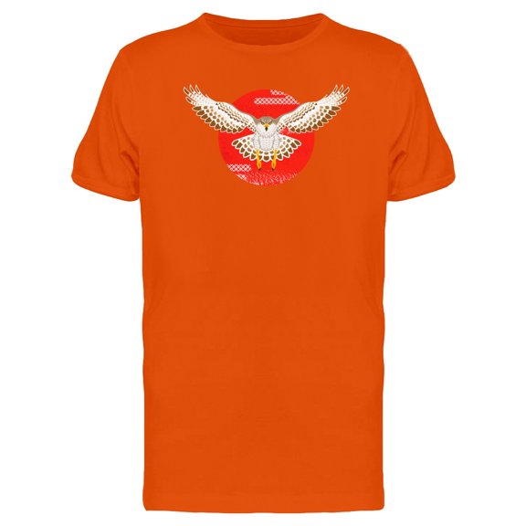 Flying Hawk Red Circle Tee Men's -Image by Shutterstock