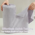thumbnail image 4 of 80 Pack Cleaning Cloth Roll Reusable Paper Towels 12"×12" Tear Away Cloth, Microfiber Towels for Cars, Wash Cloths, Lint Free Rags for Kitchen,Window,Cleaning Supplies, 4 of 8