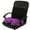 Purple, variant on Seat Cushion - Memory Foam Cushion for Office Chair, Car Seat, Airplane, Bleacher - Sciatica & Hip & Coccyx Pain Relief Desk Chair Cushion for Long Sitting Office Workers, Car Drivers