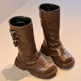 thumbnail image 5 of CAICJ98 Girls Knee High Riding Boots Fashion Winter Boots Zipper Tall Girl Boots (Little Kid/Big Kid),11, 5 of 6