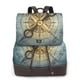 thumbnail image 1 of Balery Vintage Compass Mochila de Cuero para Mujeres, Gran Capacidad, Bolsa de Viaje Multifuncional, Mochila de Cuero y Bolsa de Hombro para Mujeres, 1 of 4