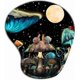 thumbnail image 1 of Ergonomic Mouse Pad with Gel Wrist Rest Support, Gaming Mouse Pad with Lycra Cloth,Non-Slip PU Base for Computer, Laptop, Home, Office & Travel Hands, 1 of 4