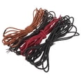 thumbnail image 3 of 4pcs Braided Leather Cords Jewelry Making Leather String Cord Diy Craft Accessories, 3 of 8