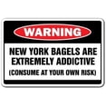 thumbnail image 1 of SignMission, 8" X 12" Plastic Sign, New York Bagels, 1 of 5