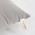 thumbnail image 3 of Ntbay 2 Pack Microfiber Soft Tiny Pillows, Machine Washable Travel Pillows, 11" x 7", Light Gray, 3 of 5