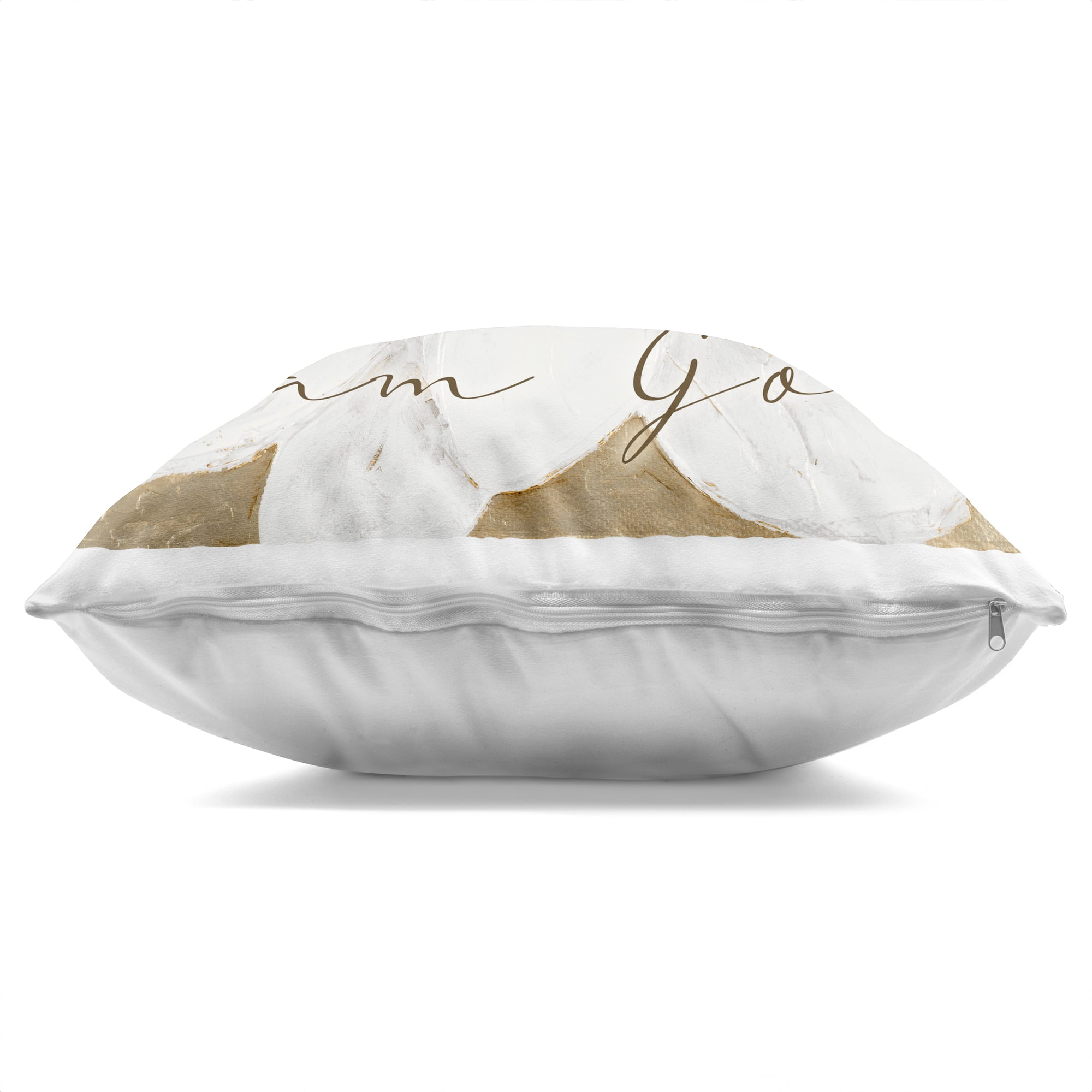 Stupell Industries Be Still Rustic Proverb Decorative Printed Throw Pillow, design by Lanie Loreth