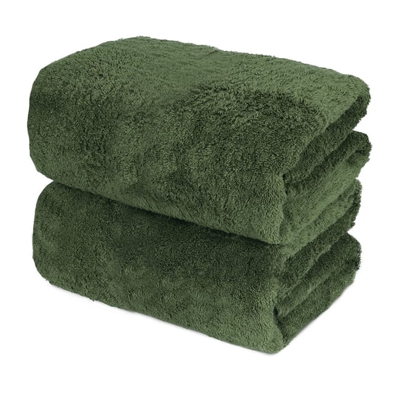 2X Bath Towel Towel Turkish Cotton Bath Sheets 700 Gsm 70*140