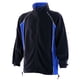 thumbnail image 1 of Finden & Hales - Chaqueta microfelpa anti-bolas Modelo Piped hombre caballero (Azul marino/Azul real/ Blanco), 1 of 1