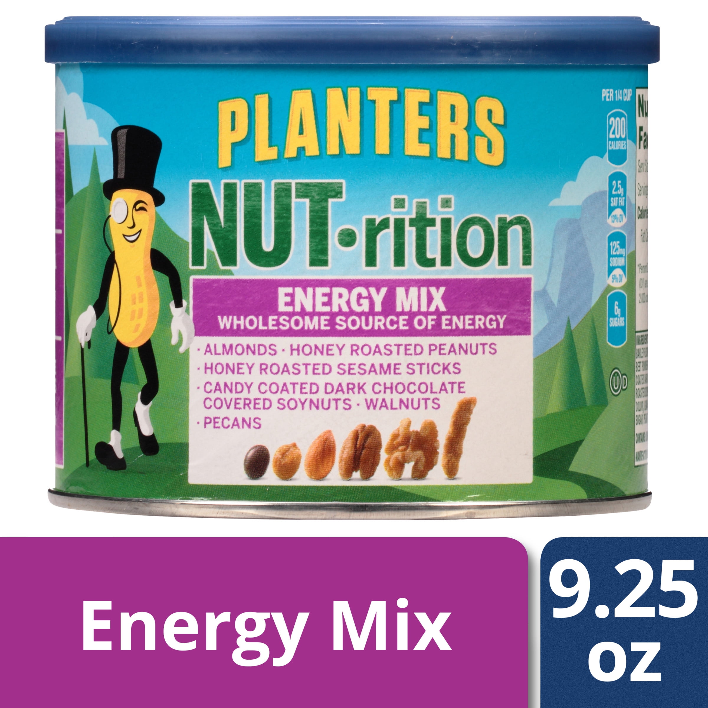 Planters NutRition Energy Mix, 3 Count, 27.75 Ounce