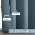 thumbnail image 6 of OVZME Mineral Blackout Curtains for Bedroom 84 Inch Long 2 Panels Set, Thermal Insulated Drapes with Dual Rod Pocket for Living Room Privacy, 50W x 84L Inch, 6 of 7
