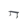 thumbnail image 2 of Regency Cain 60 x 24 in. T-Base Training Seminar Table- Grey & 2 Knight Mesh Chairs, 2 of 6