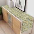 thumbnail image 4 of Yellow Rose Table Runner - 108 Inch Long, Kitchen Dining Table Runner Dresser Scarves, Farmhouse Romantic Botanical Floral Flowers Farmhouse Decor for Coffee Tables Wedding Party Banquet, 4 of 8