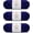 Navy Blue, variant on BATELO Soft Royal Blue Yarn 1008 Yards - 3 Pack Acrylic Yarn of 200g/7.5oz - 4 Medium (Worsted) - Crocheting, Knitting, Amigurumi, Craft