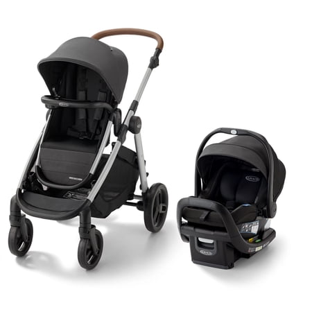 Graco Modes Nest2Grow DLX Travel System, Riordan, Black