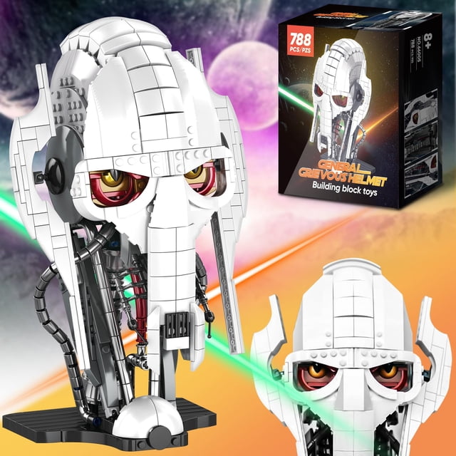 Set de construcción HizToblo General Helmet con 788 piezas para niños y fanáticos