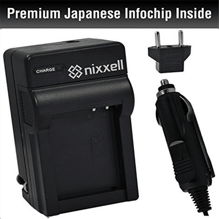 Nixxell Battery charger for GoPro Hero3,Hero3+ and GoPro AHDBT-201,AHDBT-301,AHDBT-302,AHBBP-301 (Fully Decoded)