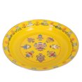 thumbnail image 1 of GOOHOCHY Placa de esmalte decorativo Placa de impresión de alimentos Placa de servir de vajilla de esmalte para el hogar, 1 of 8