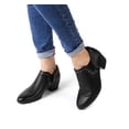 thumbnail image 4 of Botin Tacon cuadrado medio Mujer Flexi Piel 102211 Negro Flexi Piel, 4 of 4