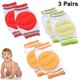 thumbnail image 3 of 3 Pairs Anti-slip Knee Pads For Babies, Adjustable Baby Knee Pads For Walking, Breathable Baby Crawling Knee Pads For Baby Protection, 3 of 5