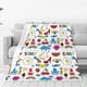 thumbnail image 1 of Balery Summer Manta de Felpa Suave y Acogedora – Cobija de Franela Aterciopelada para Cama, Lavable y Cálida para Sofá, Mascotas, Transpirable-40"x30", 1 of 7