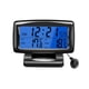 thumbnail image 1 of Sidaley Termómetro de coche LED Relojes de tiempo interior Pantalla de temperatura del automóvil Reloj digital con función de luz negra Automoción decorativa y accesorios, 1 of 5