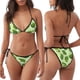 thumbnail image 3 of Balery Broccoli 3 Pijama Estampado Bikini de Dos Piezas para Mujer - Conjunto de Bikini Ajustable Sexy y Cómodo para Playa, 3 of 6