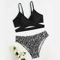 thumbnail image 2 of Mercatoo Girls Summer Swimsuits Bikini Set,2Pcs Swimsuit Girls' High Waist Bikini Bathing Suit Little Girls Beach Swim Outfit, 2 of 7