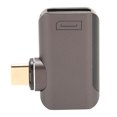 thumbnail image 3 of Convertidor De Video Tipo C, Tecnología De Imagen Estéreo 3D De 24 Pines Carcasa De Aleación De Aluminio Rotación De 180 Grados DP A Tipo C Adaptador Magnético Para Teléfono, 3 of 8