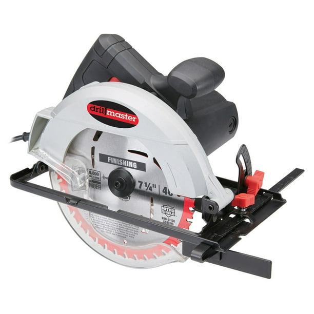 Drill Master 71/4 in. 10 Amp Circular Saw Calibrated Bevel 120V 63005
