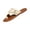 Beige, variant on Commforr Womens Beach Sandals, Flat Sandals for Women, Womens Slides Sandals Fashion Retro Adjustable Buckle Comfortable Flat Lightweight Footbed Ladies Beach Sandals, Black, 6.5