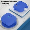 thumbnail image 3 of GFDYREE AirPods 3 Case, Protective Silicone Cover for AirPods 3rd Generation Case 2021, Wireless Charging - Blue, 3 of 7