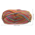 thumbnail image 2 of T Shirt Yarn For Crocheting Beginners Chunky Yarn Rainbow Knitted Tool For Diy Hand Craft Bag Blanket Cushion Projects Fabric Crochet Cloth Shirt Yarn, 2 of 8