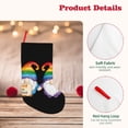 thumbnail image 4 of Sikiie Happy Pride Gnome Christmas Stockings,18 Inches Christmas Stockings Xmas Hanging Stockings for Family Christmas Decorations & Gifts, 4 of 7