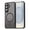 Black, variant on Asuwish Compatible with Samsung Galaxy S25 FE 5G Magnetic Phone Case Translucent Matte Anti-fingerprint Back Military Grade DropProof Shockproof Protective Cover for S 25 EF S25FE 25S Women Men Blue