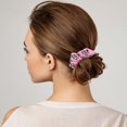 thumbnail image 2 of 8pcs Girls Elastic Hair Ties Ropes Printed Hair Scrunchies Ponytail Scrunchy Hair Ties, 2 of 4