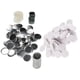 thumbnail image 1 of Piezas De Botones Redondos De Espejo, Suministros Para Hacer Botones A Prueba De Herrumbre DIY, 58 Mm En Para Amantes De Las Manualidades Para Mochila, 1 of 7