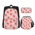 thumbnail image 1 of Fotbe Strawberry Set Escolar 3 en 1 para Niños - Mochila Duradera con Lonchera Aislante y Estuche para Lápices - Mochila Escolar para Niños y Niñas, 1 of 7
