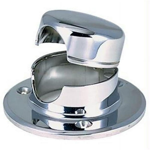 Rope and Chain Deck Pipe with Hinged Cover