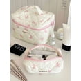 thumbnail image 3 of Almacenamiento Maquillaje Juego 3 Bolsas Gran Capacidad Acolchada para Viajes Al Aire Libre, 3 of 9