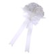 thumbnail image 1 of Novia De Bouquet Satin Ribbon Rose Con Elegante Decoración De Cristal De Encaje perfecl Ramo de la boda, 1 of 8