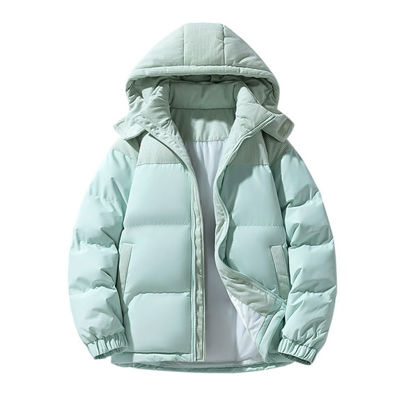 Men's Slim Fit Hooded Jacket - Stitching Detail Drawstring Adjustment, Lightweight Polyester Outerwear with Zippered Pocket for Outdoor Work Sports