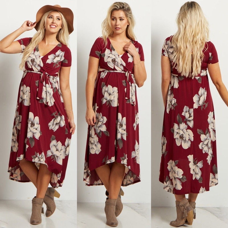 long maxi dresses for pregnancy