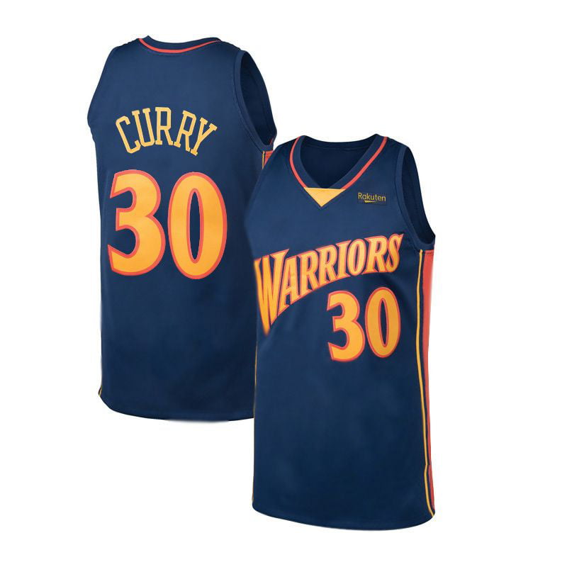 Wholesale 2022 Season 75th Anniversary Retro Golden State Basketball Jersey  Stephen Curry Thompson Uniform Sports Wear From m.