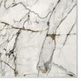 thumbnail image 3 of Luxe Weavers Marble Abstract Gray 2x7 Area Rug for Bedroom and Living Room, 3 of 8
