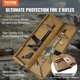 thumbnail image 2 of VEVOR Bolsa táctica para armas de fuego, bolsa táctica doble de 36 pulgadas, funda táctica suave para exteriores con cremallera con cerradura, asa portátil y correa para el hombro, 2 of 9