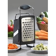 Microplane 4-in-1 Stainless Steel Ultra-Sharp Box Grater - Multi-Purpose Kitchen Tool