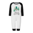 thumbnail image 2 of Nituyy Family Christmas Elk Pattern Round Neck Long Sleeves Pajamas Trousers, 2 of 9